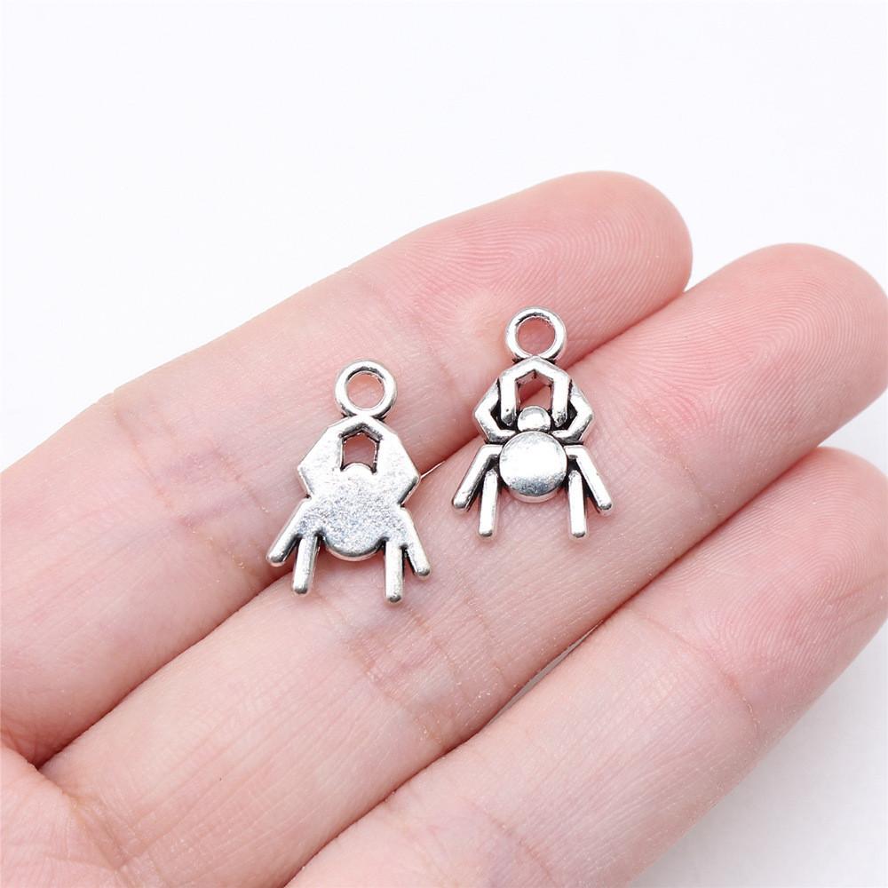 Charms Spider Halloween Bat Pendants Kids' Jewelry Materials QC119