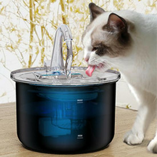 Smart Cat Water Fountain with Automatic Filtration System