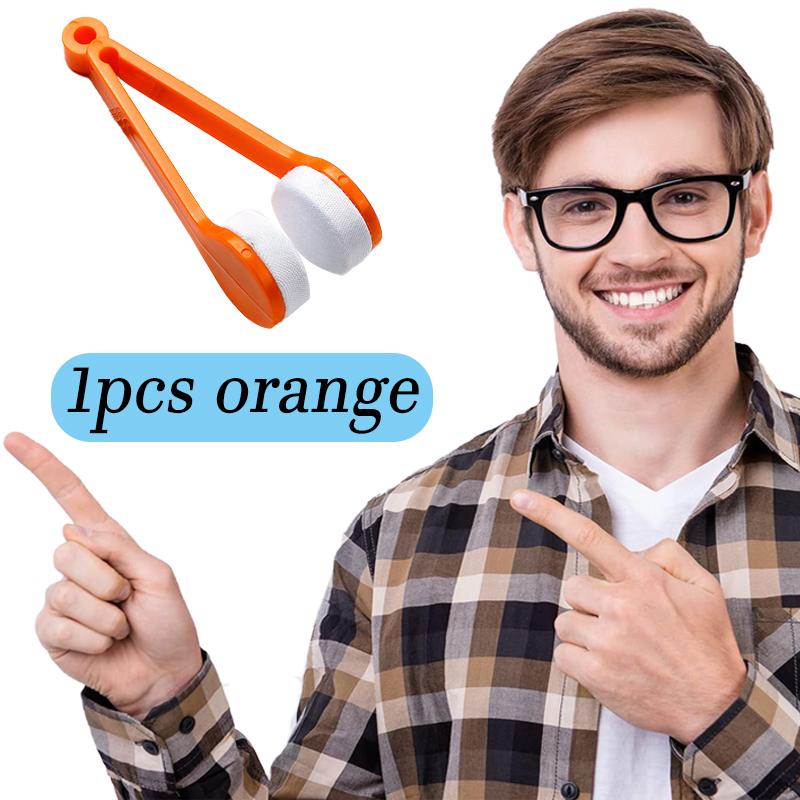 

Superfine Fiber Glasses Wipe Clips Portable Microfiber Eyeglasses Cleaning Eraser Spectacles Brush Wiping Tool Eyewear Accessory