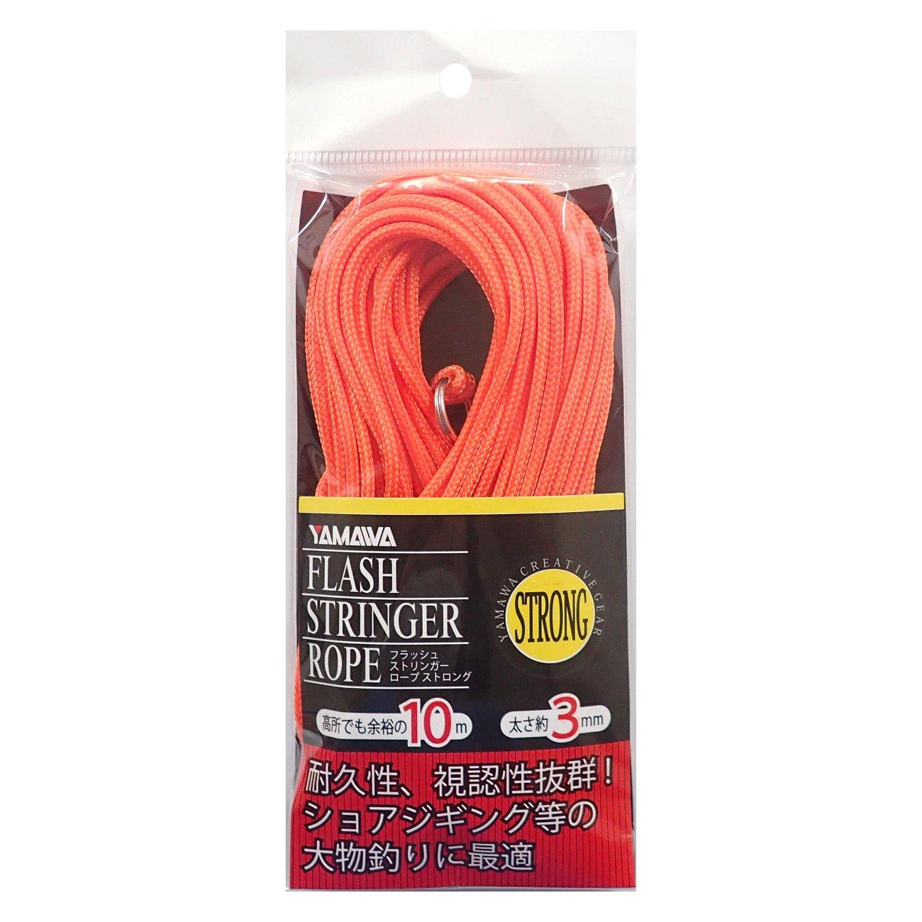 

Yamawa Sangyo Flash Stringer Rope, Strong, Flash Orange