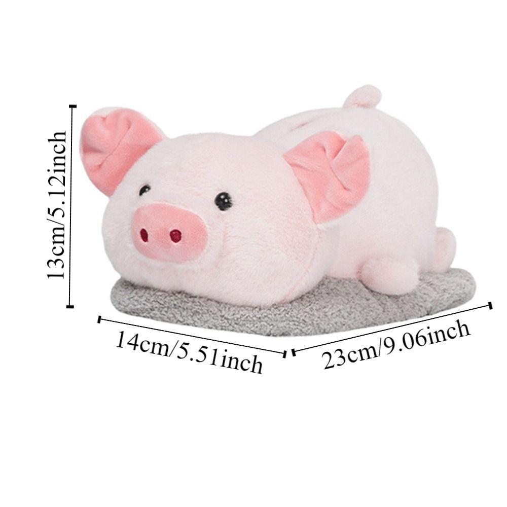 Cartoon Animal Car Tissue Box Panda Plush Doll Auto Interior Backseat Tissue Holder  Car Seat