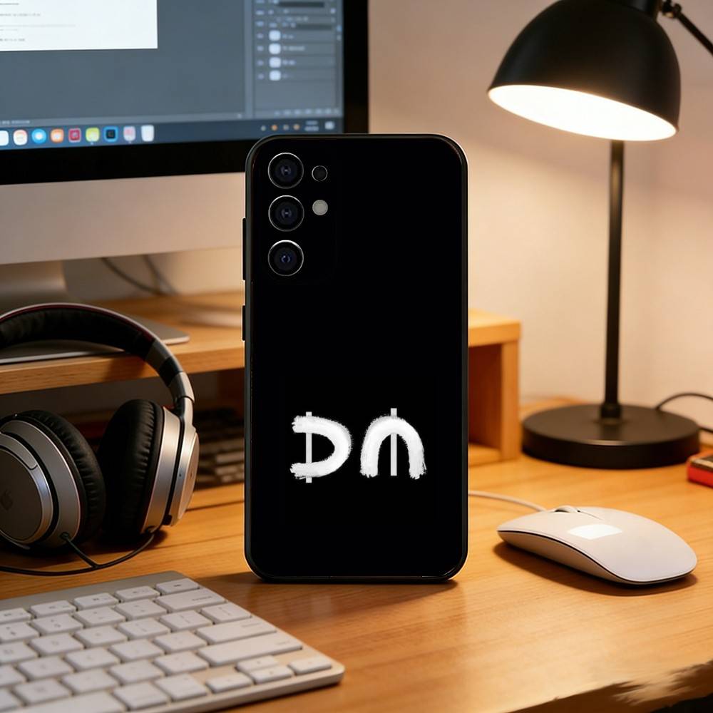 Band D-Depeches M-Modes Phone Case For Samsung S25,S24,S21,S22,S23,S30,Ultra,S20,Plus,Fe,Soft Silicone Black Cover