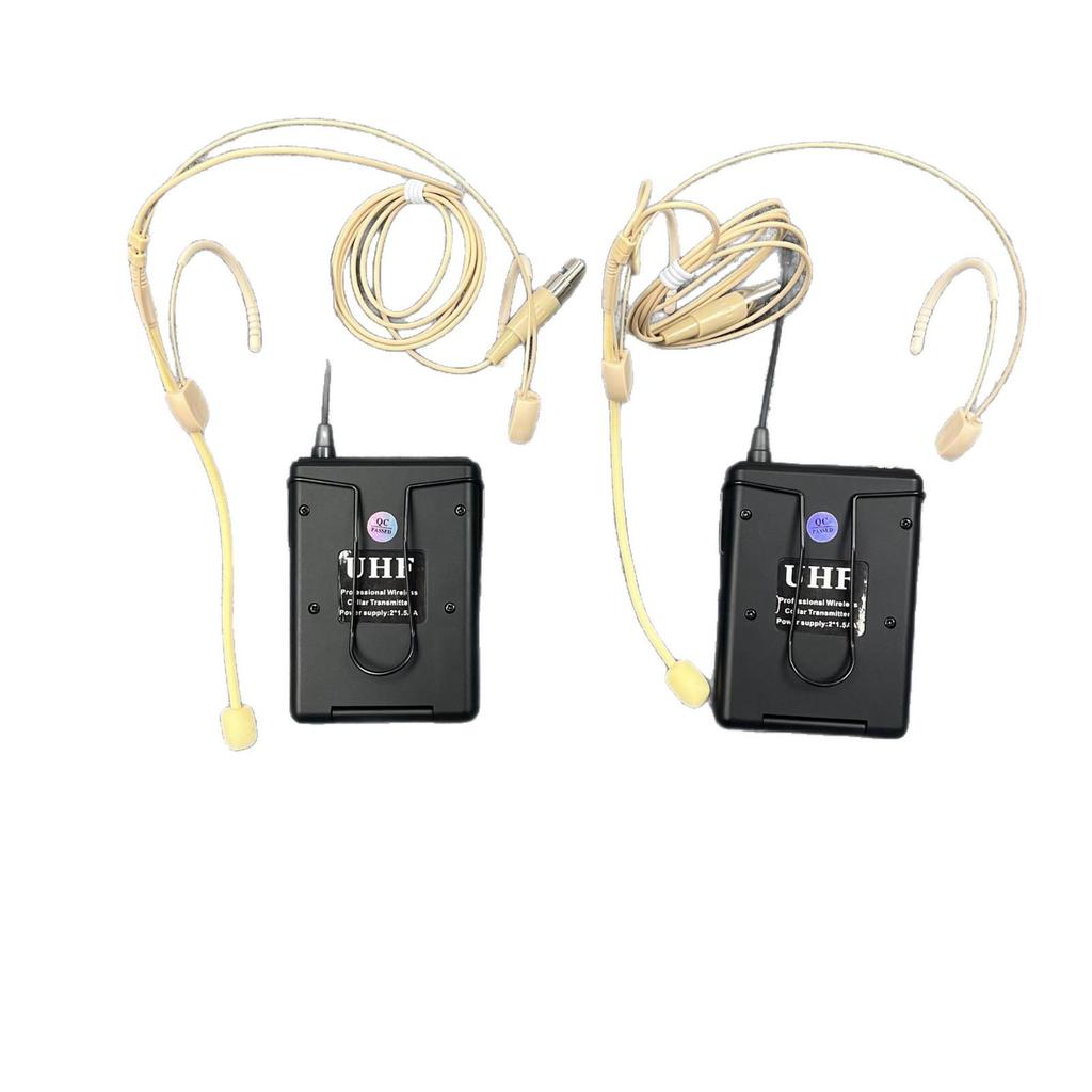 U Band Infrared Wireless Headset and Lapel Microphone for Meetings