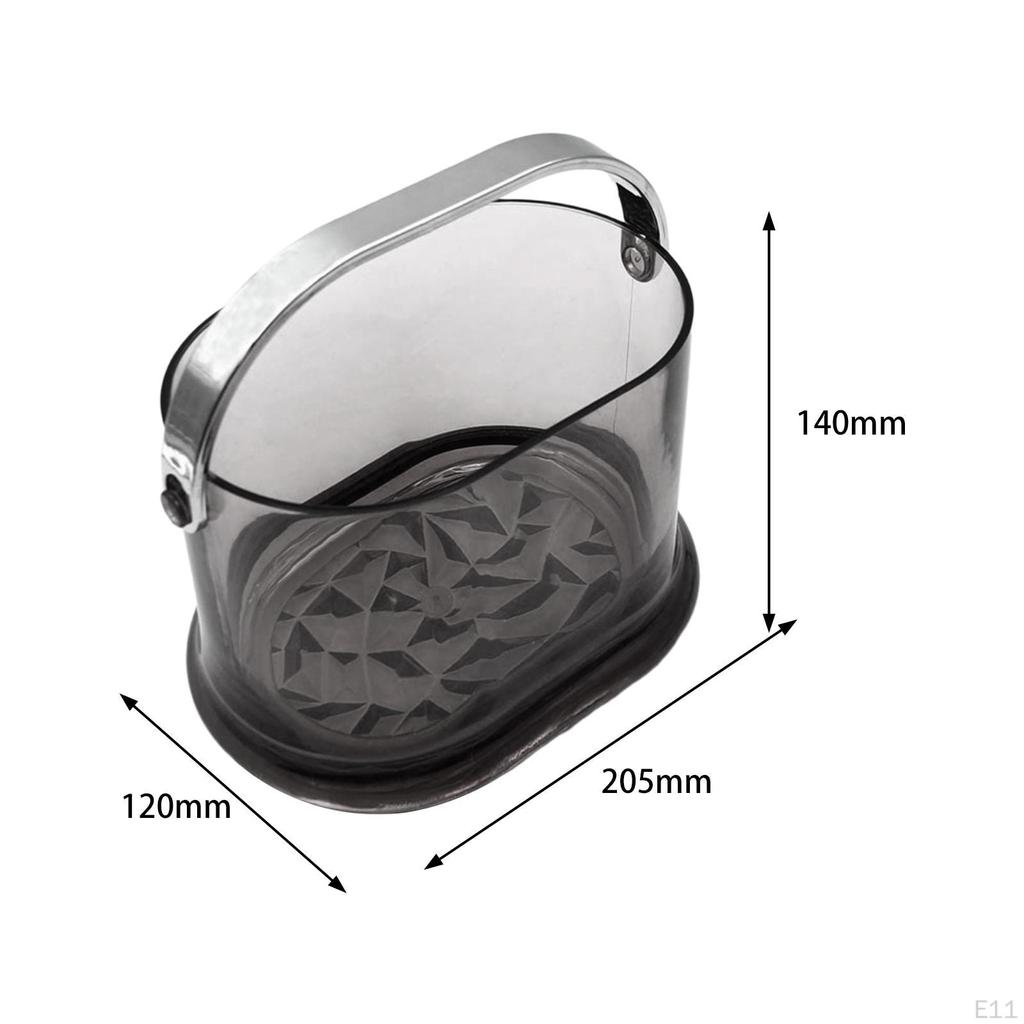 2.5L Ice Cube Container, Acrylic Champagne Wine Bucket, Beverage Chilling Tub, Bucket for Hotel