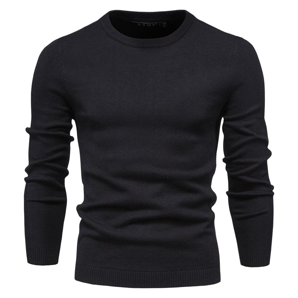 Erkek Slim Fit Balıkçı Yaka Kazak Günlük Kablo Örgülü Kazak Düz Renk Yarım Balıkçı Yaka Uzun Kollu Şık İş Temel Kazak Erkek için