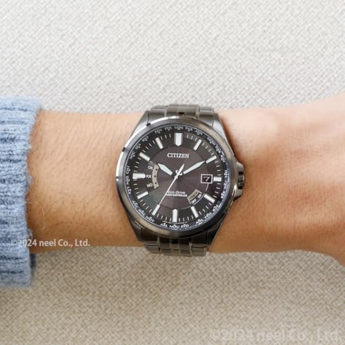 Citizen Watch CITIZEN COLLECTION Eco-Drive Radio Watch Waterproof Black CB0294-54E Men's