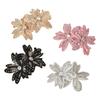 1Pairs Sparkling Flower Brooch Fabrics DIY Craft Rose Brooch Fabrics  Headband Accessories Fabrics