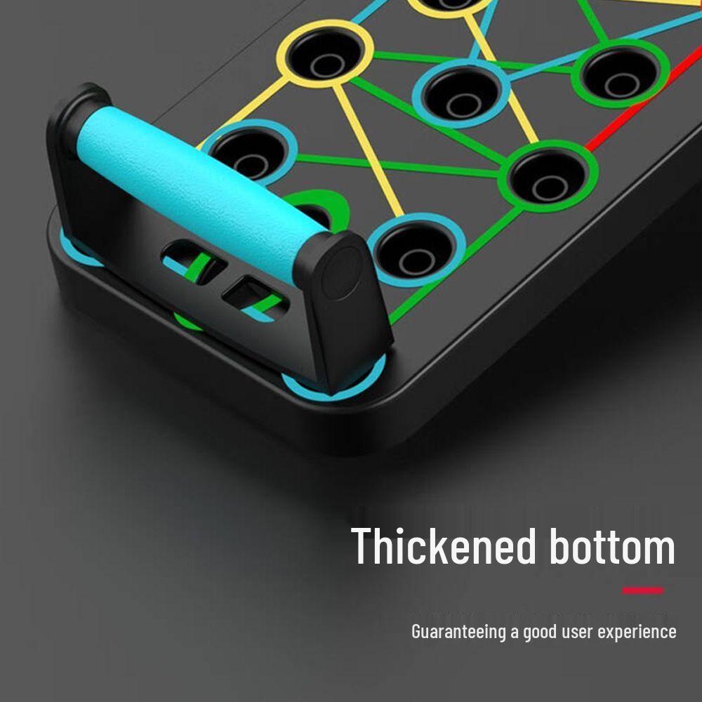 Unisex Multi-Functional Foldable Push-Up Board for Ab and Chest Training