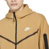 Nike Sportbekleidung Tech Fleece Kapuzenjacke mit durchgehendem Reißverschluss Elemental Gold/Sail Herren Streetwear CU4489-722