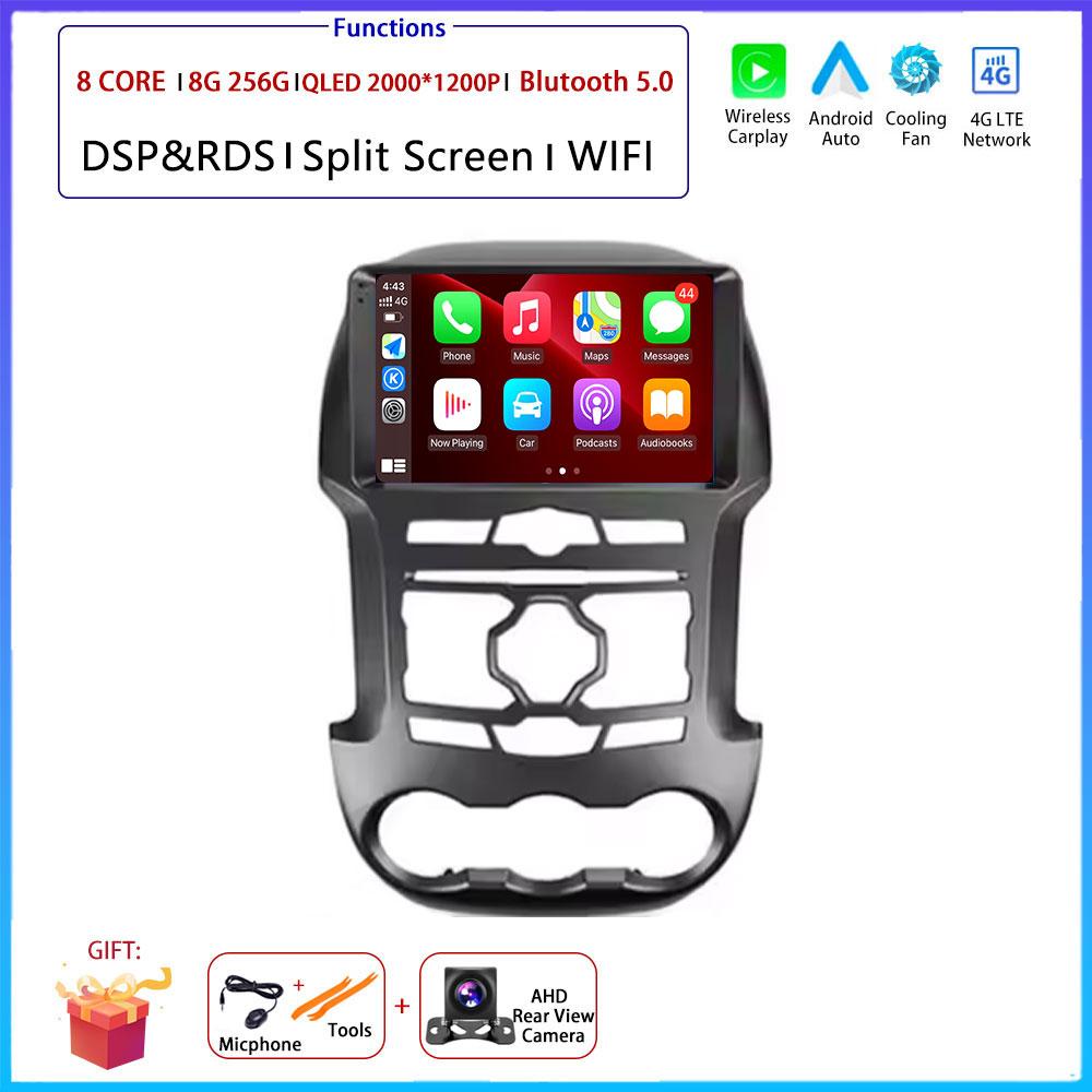 For Ford Ranger 3 2011 2012 2013 2014 2015  Android  Carplay Auto Car Radio Navigation GPS Multimedia Video Player DSP 4G AMI