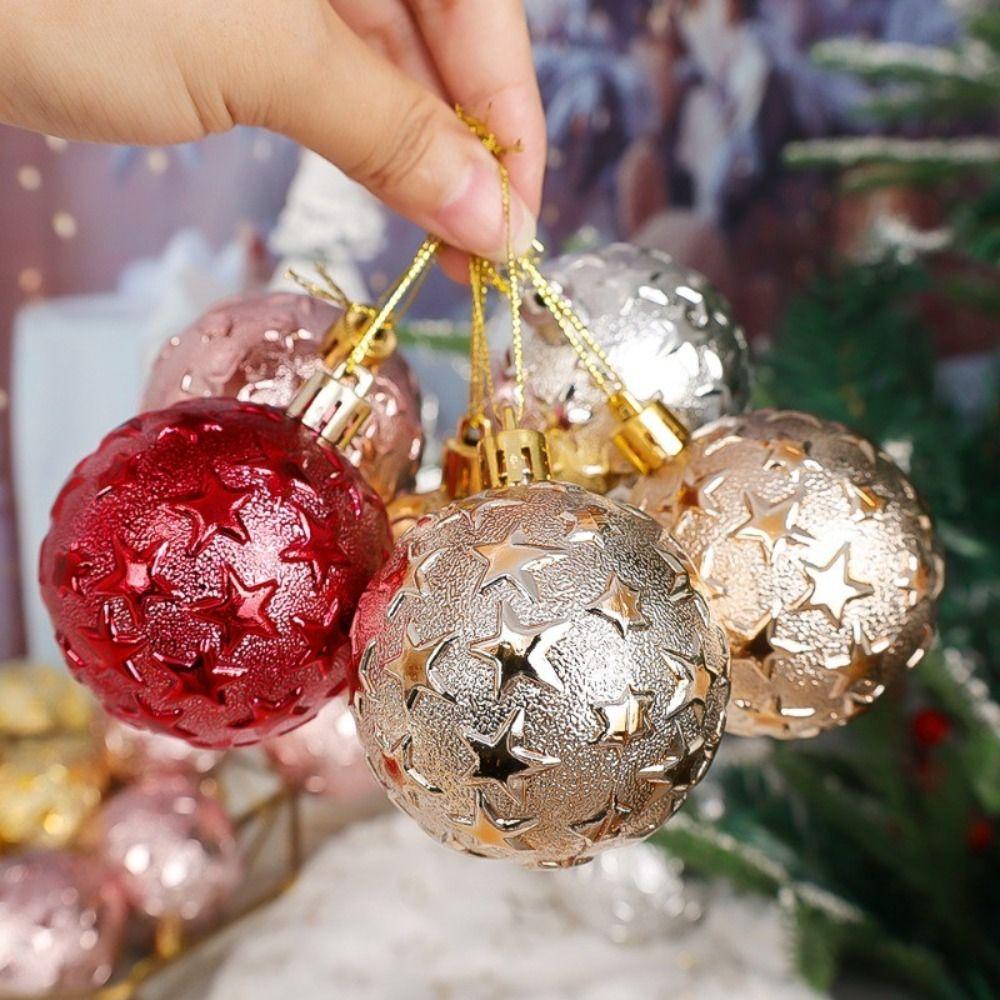 Christmas Gift Christmas Decoration Ball Electroplated Xmas Tree Hanging Ornaments