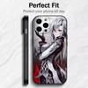 G-GenshinS The Knave  A-Arlecchino-oES Phone Case For iPhone17,16,15,14,13,12 Plus,Max Soft Silicone Black Cover