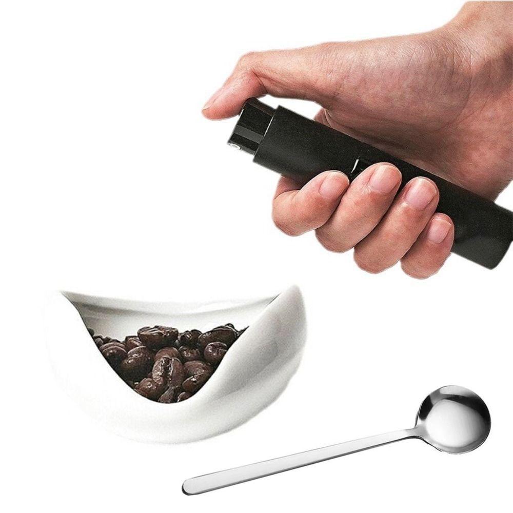 Pure White Coffee Bean Dosing Cup Set 2/3/4 Pcs Set Coffee Bean Container Set  Espresso