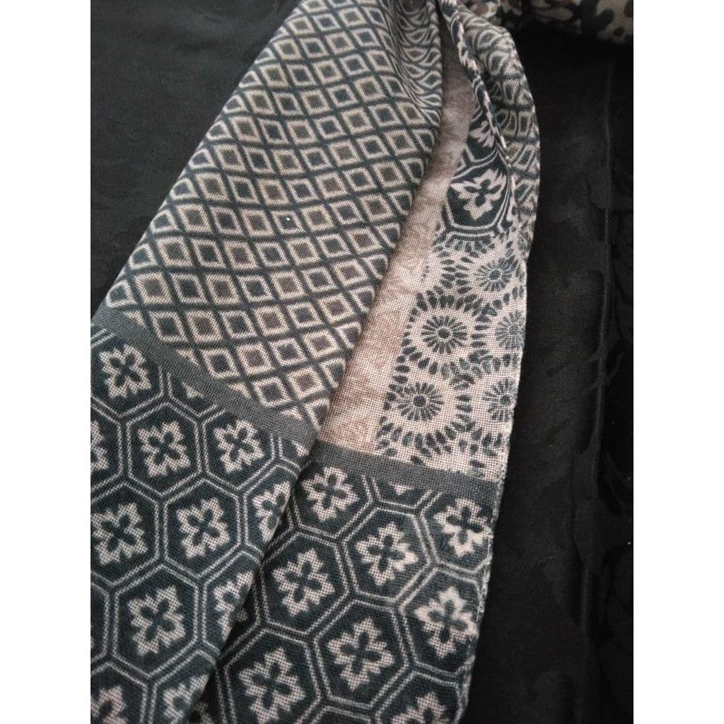 Used 100% Cotton Men's Scarf 154cm X 42cm