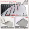 YUYUWA Car Side Step Guard, Carbon Fiber Texture, Side Step Scuff Plate, Reinforced Version,