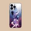 Demon Slayer Daki Gyutaro Phone Case for iPhone 16 15 14 13 12 11 X XR XS 8 7 Pro Max Plus Mini Black Cover Cellphones Pretty