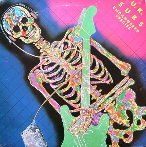 

LP Record UK SUBS - Endangered Species BEAT71 Beat Generation 2019 Spain Rock