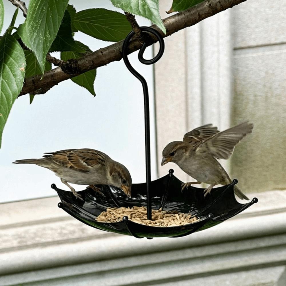 Stacja do karmienia ptaków zapobiegająca wyciekom Parasolowy Poidło dla ptaków Karmnik dla kolibrów Zewnętrzny