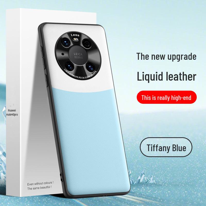 Huawei Mate40 Pro Liquid Leather Anti-Fall Protective Case - Single Piece Available.