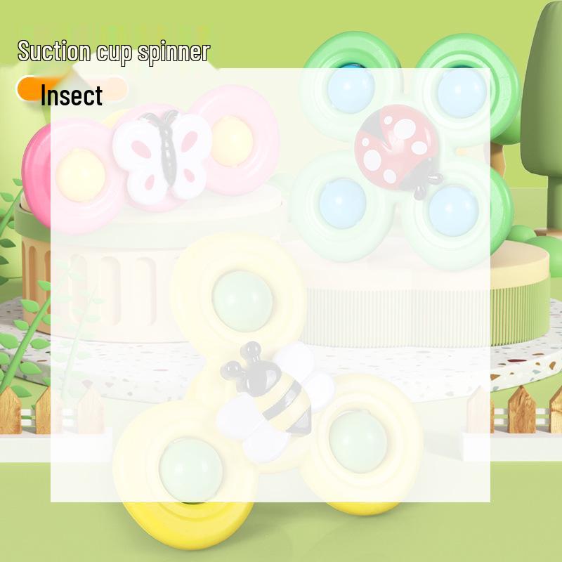 

Волшебная вращающаяся игрушка-спиннер на присоске для младенцев и детей