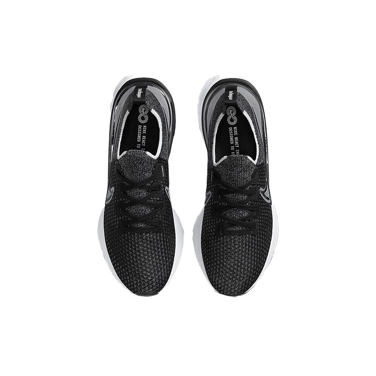 Nike Sneakers Unisex React Infinity Run Flyknit Nero Bianco CD4371-012