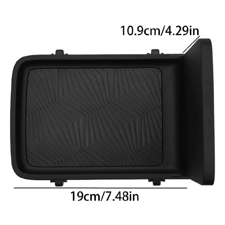 Removable Insert Tray Storage Box Armrest Storage Tray Car Interior Armrest Case for 17-19 Replacement Accessories