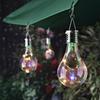 2X Waterproof Solar Lights Patio Hanging Light Multi Color Outdoor Fence Warm White Dusk To Dawn Clip Lamp For Fence Bulb Garden