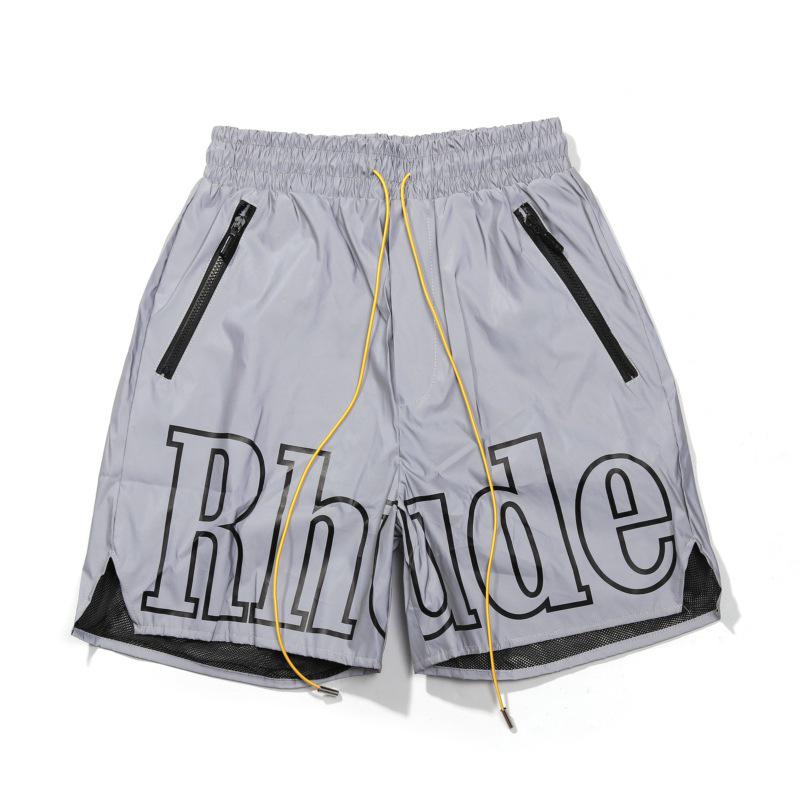 RHUDE Retro Marlboro Patchwork Striped Men's Five-Point Sports Shorts