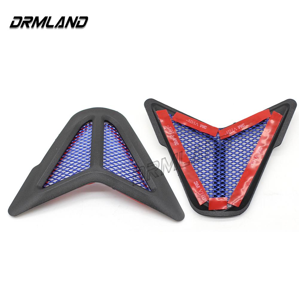 Pentru Yamaha YZF R15 V3 2018 Motocicletă Far Capac admisie aer Capac din plasă din aliaj Protector de protecție de admisie