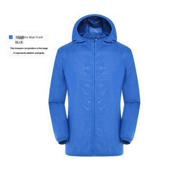 Unisex Summer Hooded Sun Protection Jacket