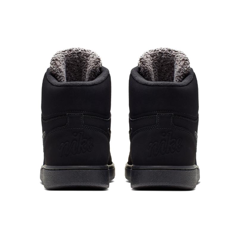 Nike Ebernon Mid Se Triple Black  Sneakers  AQ8125-003