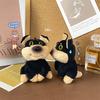 Adorable Bee Dog Plush Keychain Cute Stuffed Animal For Bags And Gifts 10cm