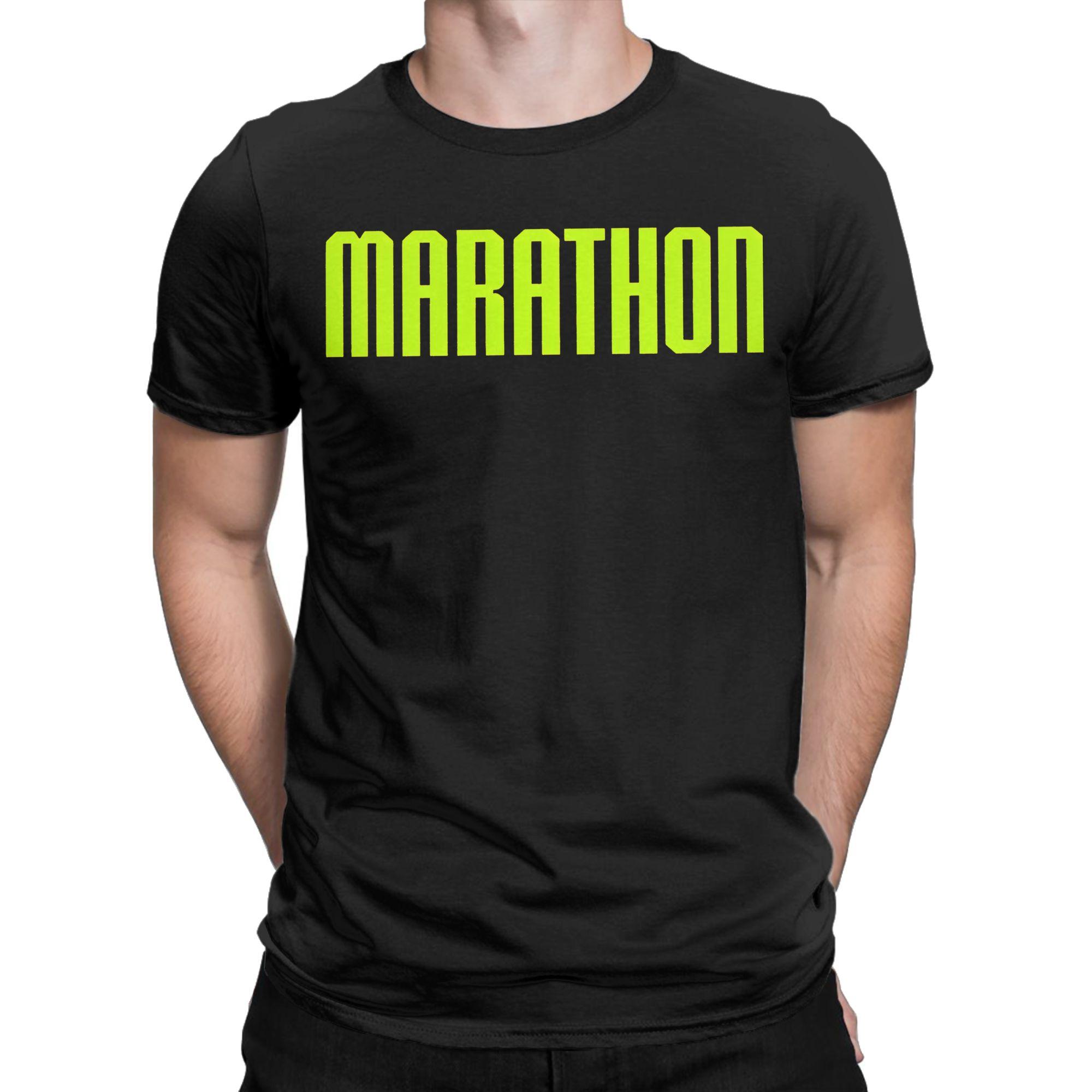 

Unisex Women Printed Game Marathon T Shirt Tee Cotton Tshirts Clothing M