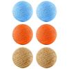 Interaktiver Sisal-Kratzball mit HHO-Sounding, 10 cm, für die Zahnreinigung von Kätzchen, Beißschutz, Haustierbedarf
