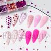 New Nail Art Glitter Sequins Romantic Heart Mini Heart Sequins Nail Art Glitter