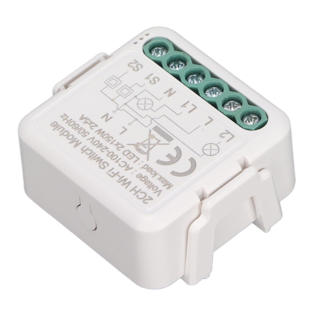 Smart-Schaltermodul WIFI Zwei-Wege Ein Aus Smart-Schaltermodul Automatisierung Sprachsteuerung WIFI