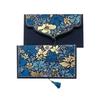 Blue and Gold Bouquet Stationery