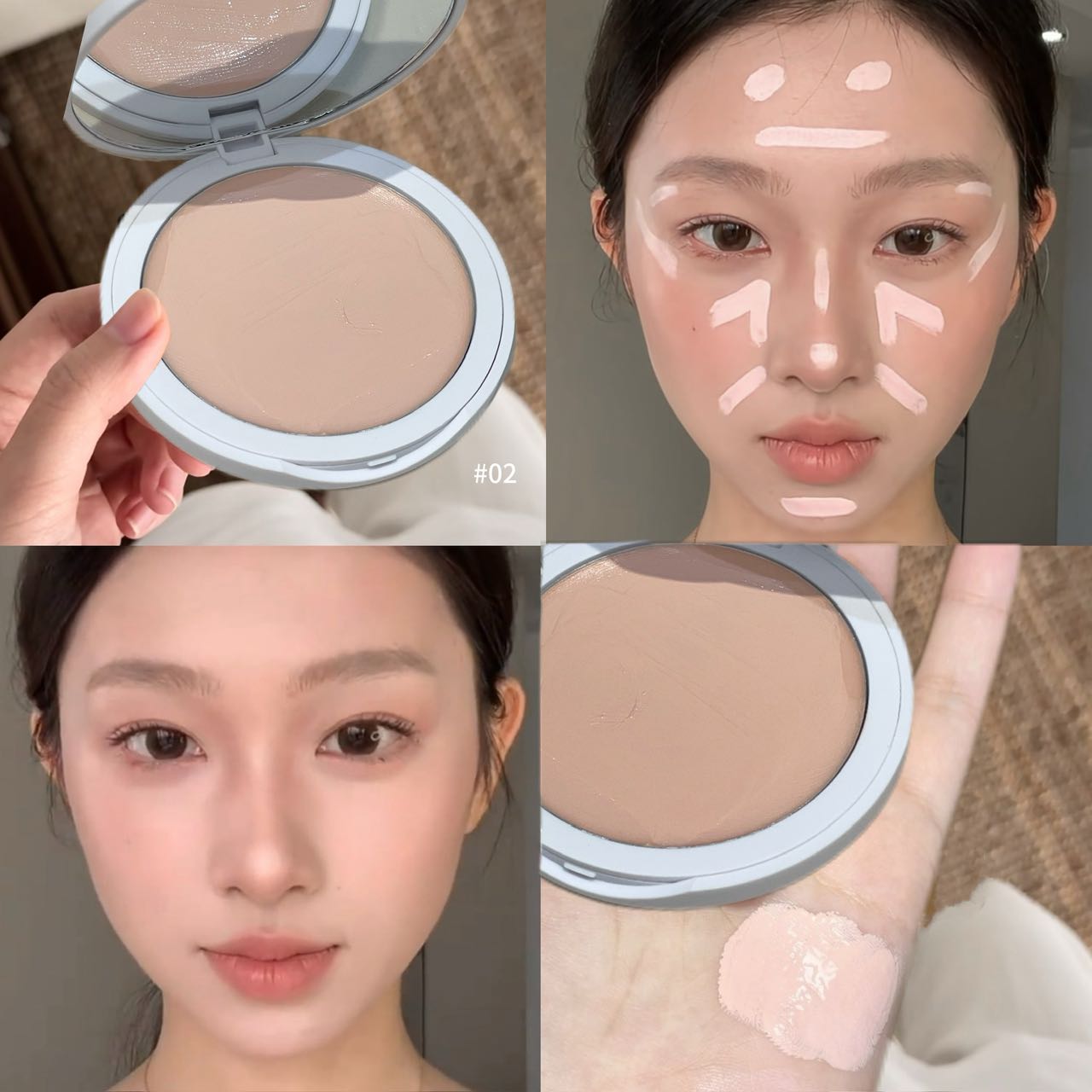 Faiccia Plump Sheer Highlighter Crème Direct Verhelderend Natuurlijke Pasvorm Huid Glanzende Make-up Cadeau voor Valentijn Kerst 6g