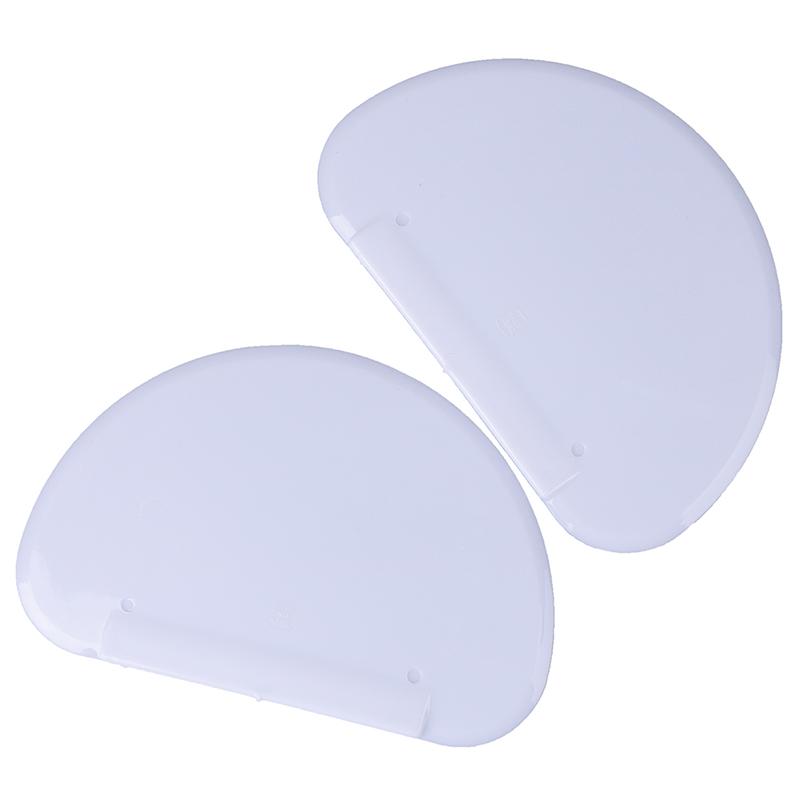 

Белый резак для теста, инструменты для торта, скребок, гибкий безопасный пластиковый кухонный инструмент