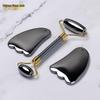 Terahertz Polycrystalline Silicon Facial Massager with Gua Sha Board
