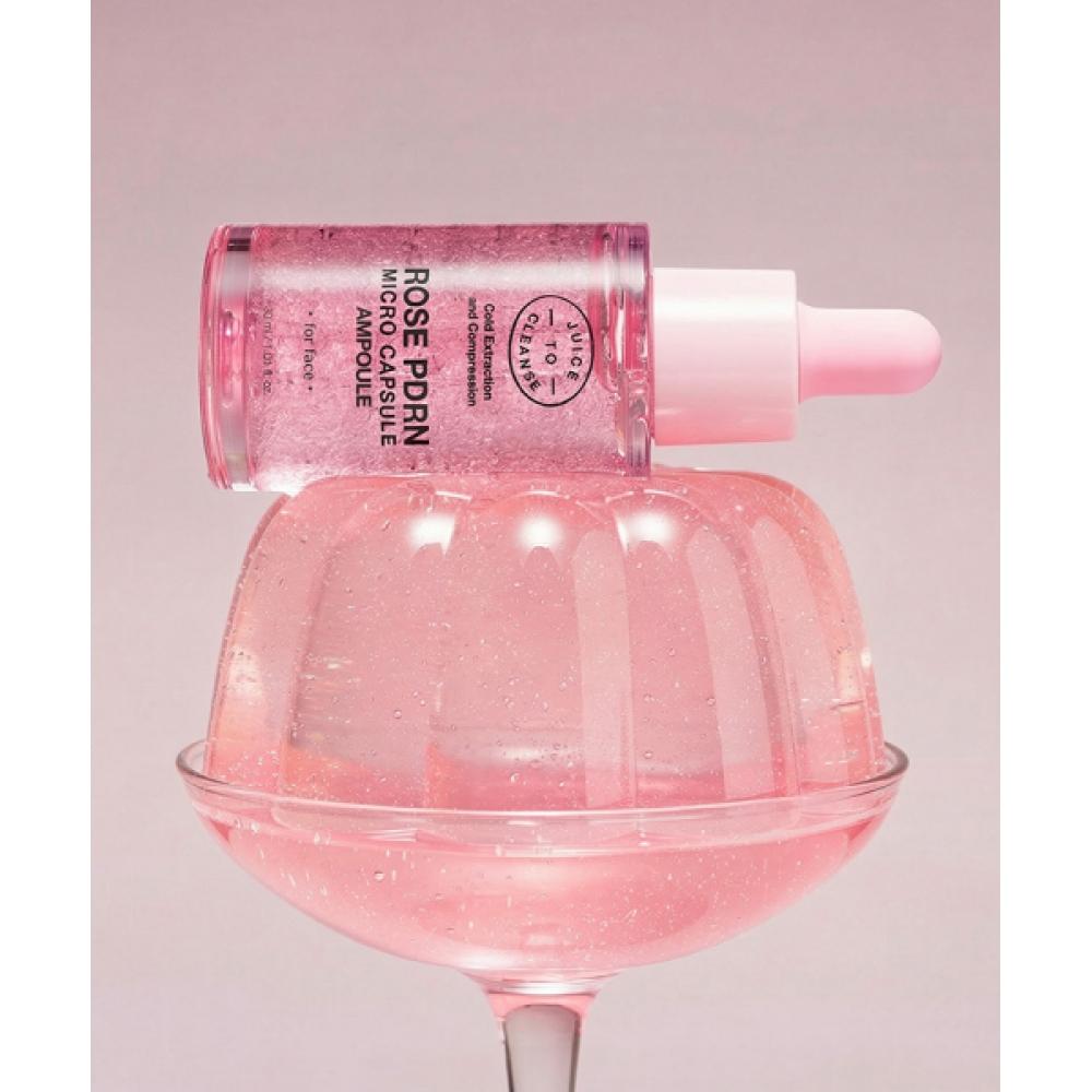 Ampolla Limpiadora Jugo Rosa Pdrn Microcápsula 30ml