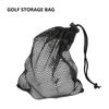 Golf Mesh Bags Small Sports Ball Net Bag Drawstring Pouch Nylon Mesh Bag Convenient Storage Organizer Golf Accessories