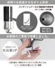 PREMM Magnetic Shampoo Dispenser Triple 500ml x [100,000th Shipment] Wall-Mounted (White, 3)