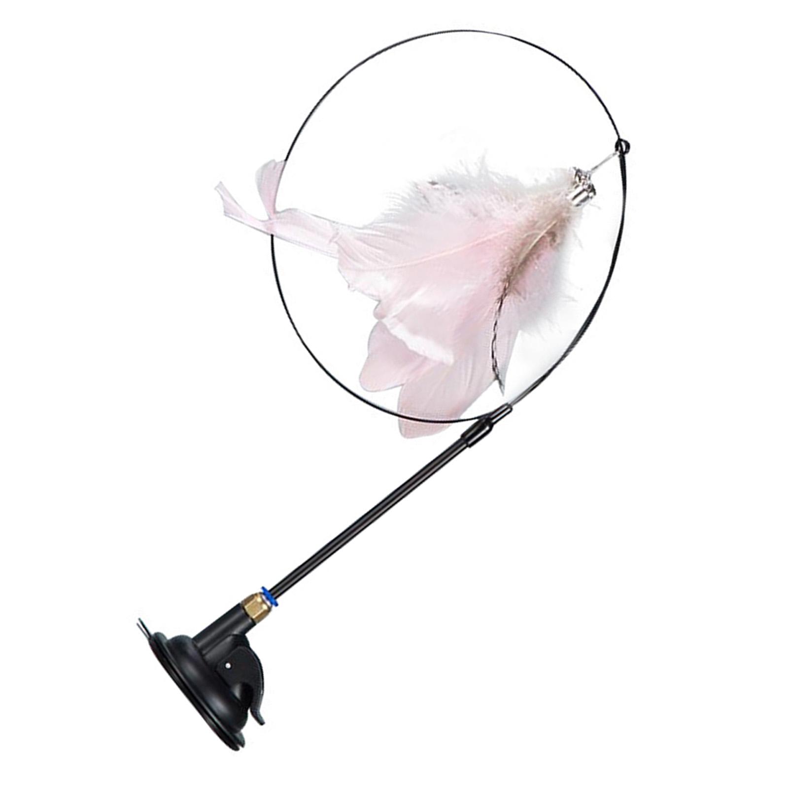 Cat Teaser Stick Bite Resistant Suction Cup Cat Toy Self Entertainment Relaxing Cat Interactive Toy