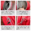 Camera Bag Shoulder SLR Camera Case Digital SLR Mirrorless Camera Carry Elegant Stylish Cute Red [RafiCaro] Women's