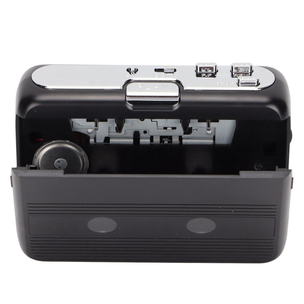 TON007B Portable Cassette Players Mini Stereo Bluetooth Cassette Playing Equipment with 3.5 mm Jack for Speakers