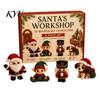 Parent Child Interactive Activity 3D Beaded DIY Kit, Lifelike Christmas Animal Beading Craft Set, Set for Kids Handmade Easy Embroidery Kit And Adults