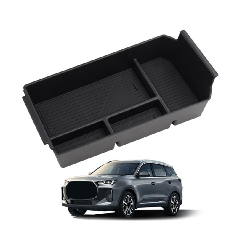 Car Center Console Storage Organizer ABS Construction for Jaecoo J7 PHEV 2025 Vehicles Center Console TRay