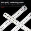 Fanxing 100cm Stainless Steel Ruler 5-Pack