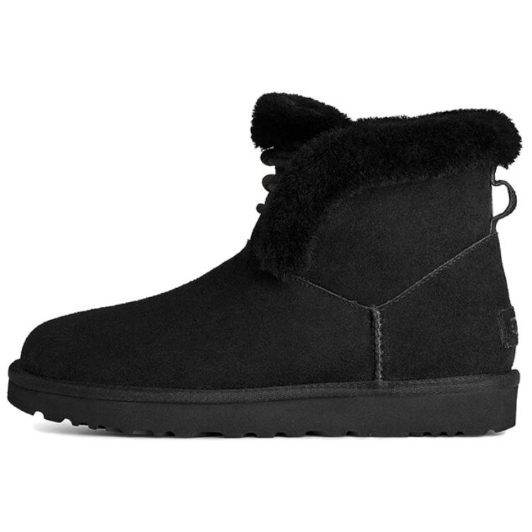 UGG Classic Mini Versatile Fashion Snow Boots Women boots Black 1174576-BLK